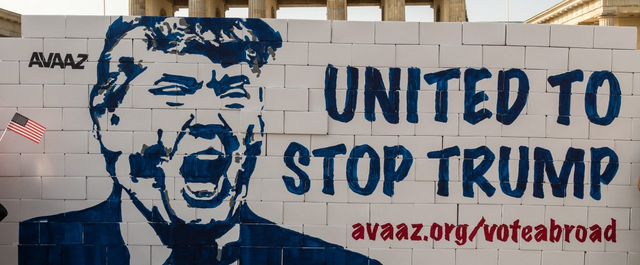 “Berlin United against Trump” by Avaaz is licensed under CC BY 2.0