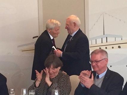 Photo Dr Hans Georg Wieck und Friedhelm Ost