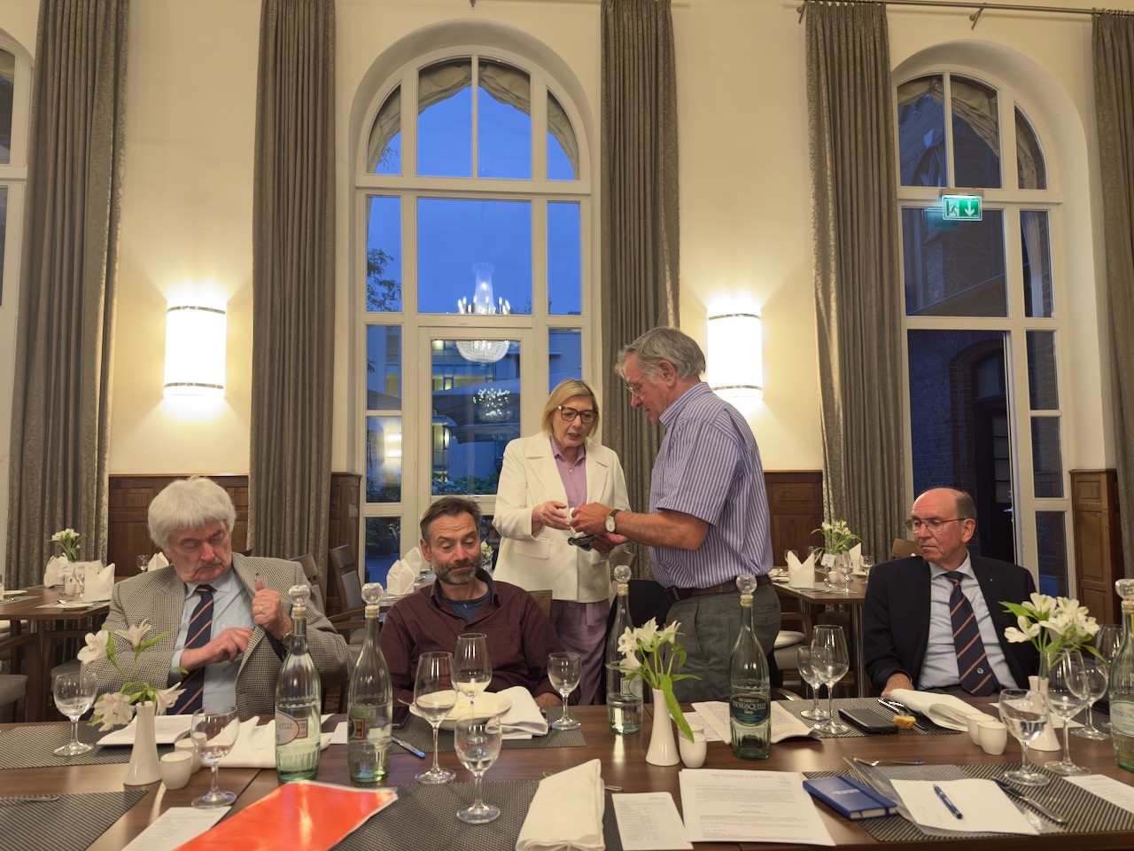 Foto: Dr Detlef Puhl beim MAC Bonn